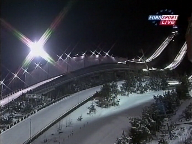 Skocznie w Lahti (Eurosport)